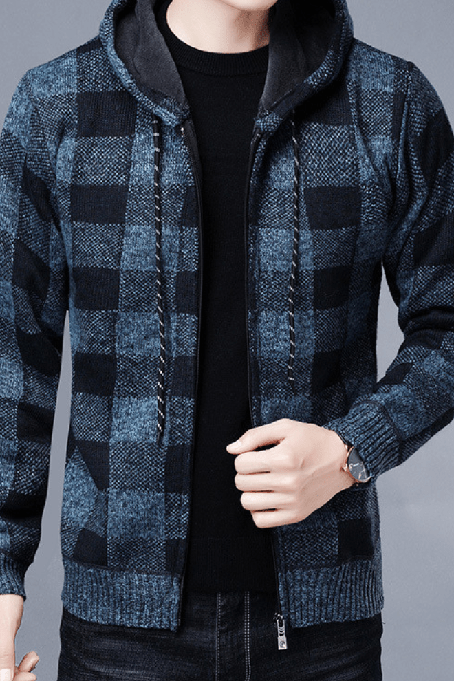 James Scott Checkered Casual Jacket - Infinityloyal