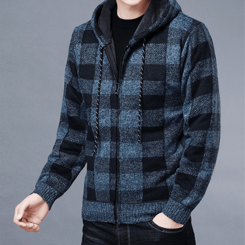James Scott Checkered Casual Jacket - Infinityloyal