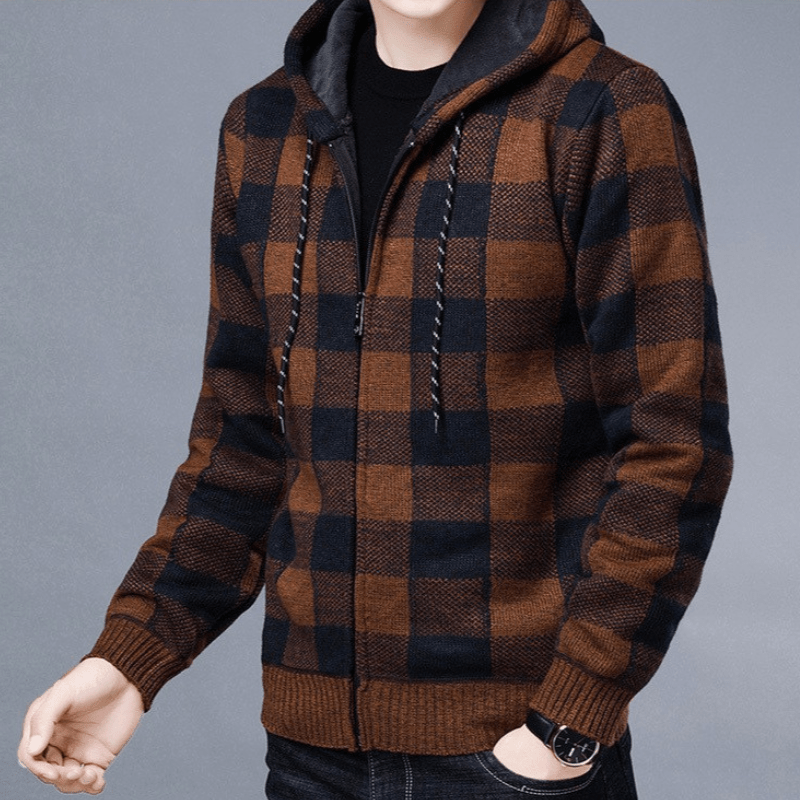 James Scott Checkered Casual Jacket - Infinityloyal