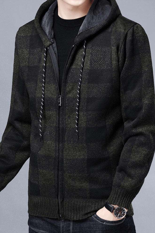 James Scott Checkered Casual Jacket - Infinityloyal