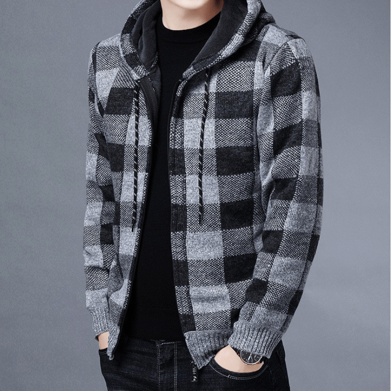 James Scott Checkered Casual Jacket - Infinityloyal