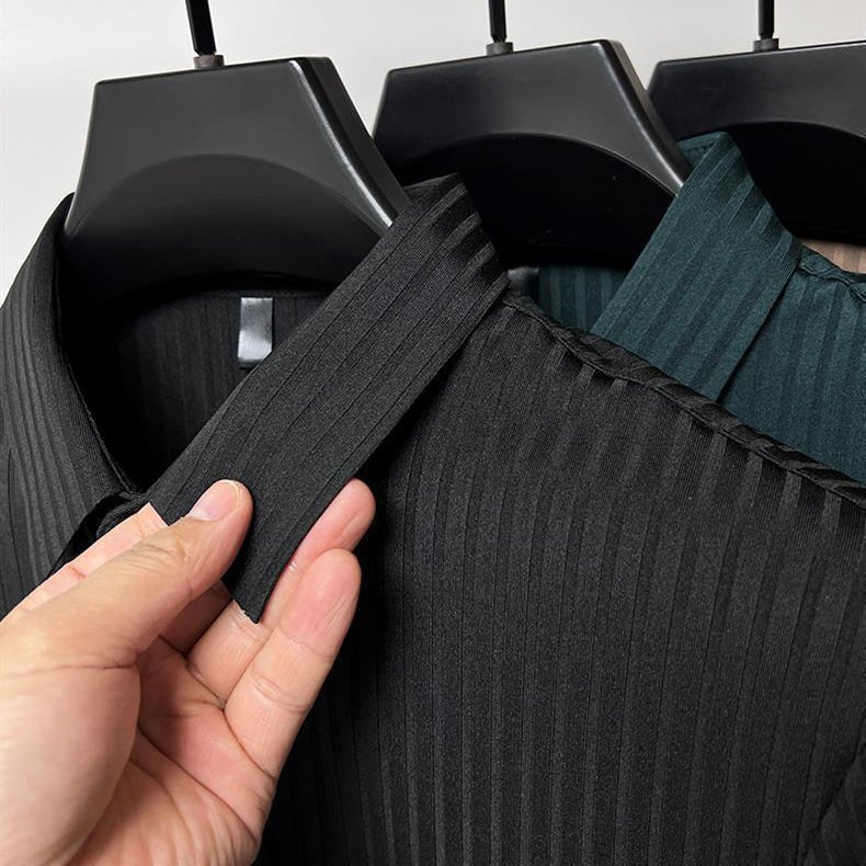 L’Allure Rayée Polo T-shirt by Ben Smith - Infinityloyal