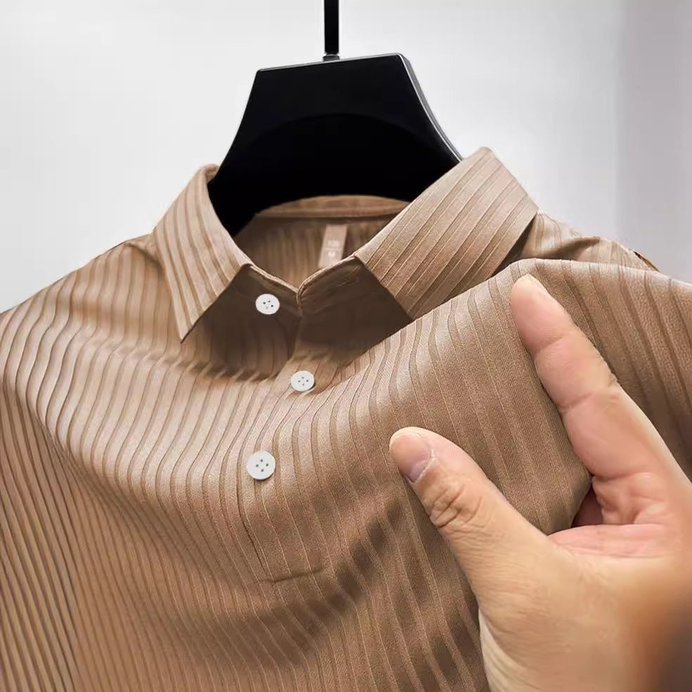 L’Allure Rayée Polo T-shirt by Ben Smith - Infinityloyal