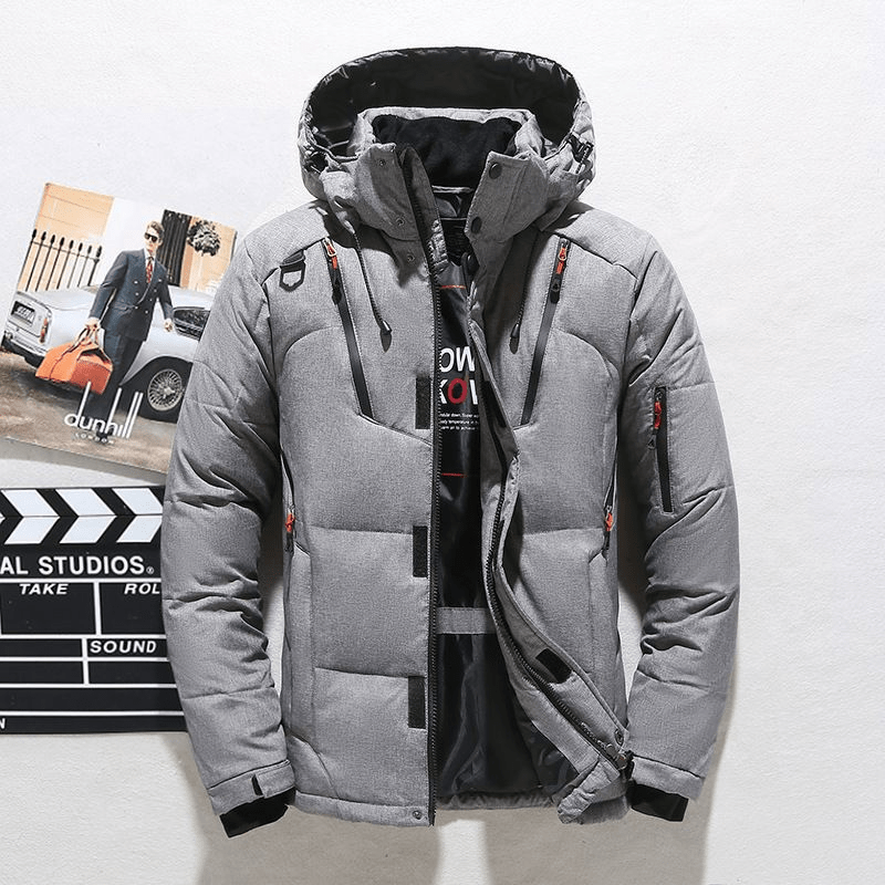 Men Thick Warm Down Jacket - Infinityloyal