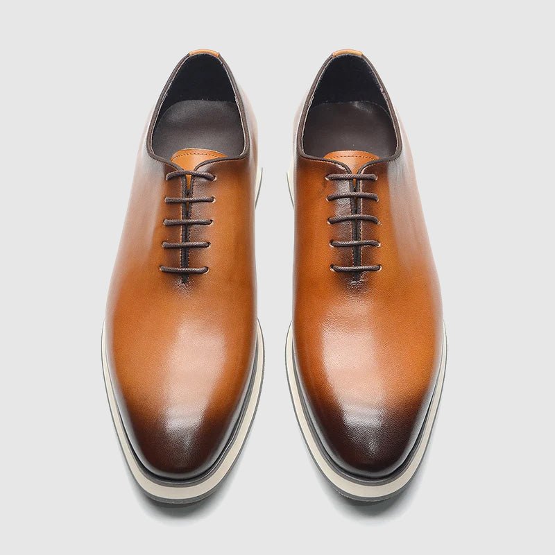 Milano Deluxe Leather Oxfords - Infinityloyal