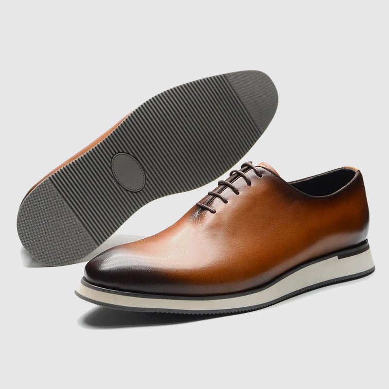 Milano Deluxe Leather Oxfords - Infinityloyal