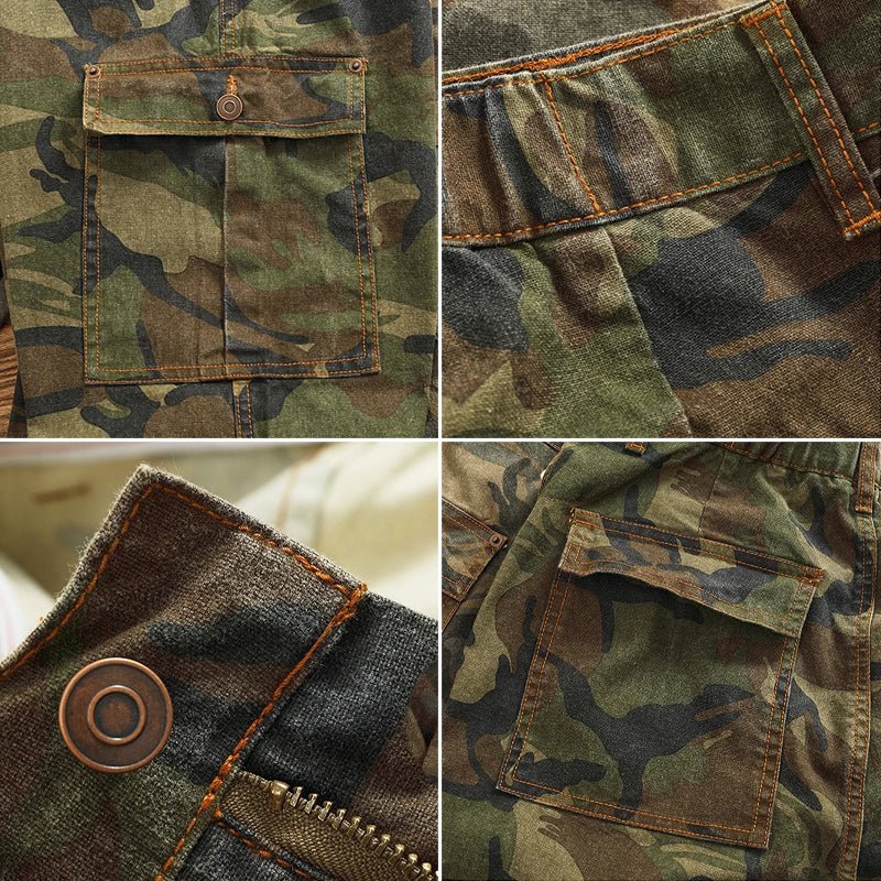Rider Elite Cargo Camouflage Pants - Infinityloyal