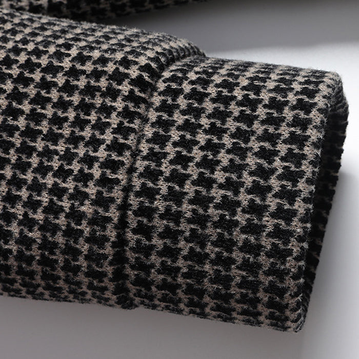 Ben Smith Herringbone Elegant Coat