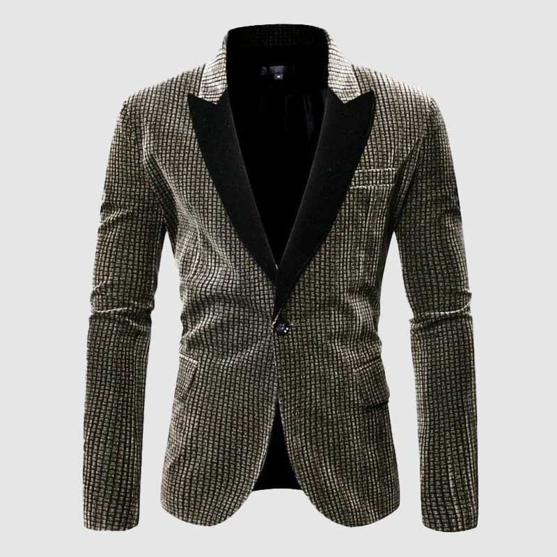 Elvis Plaid Blazer – Infinityloyal