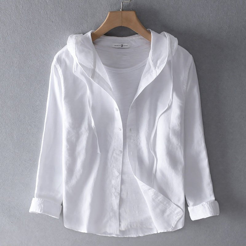 Adeline Sunrise Dream Linen Shirt - Infinityloyal