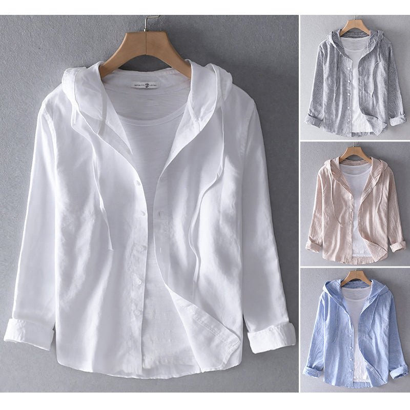 Adeline Sunrise Dream Linen Shirt - Infinityloyal