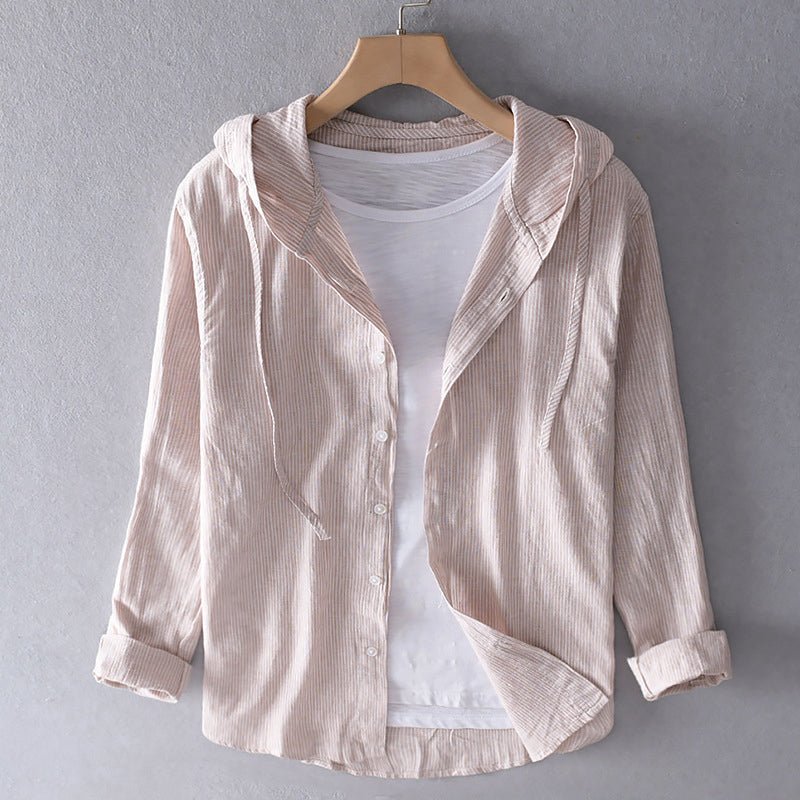 Adeline Sunrise Dream Linen Shirt - Infinityloyal
