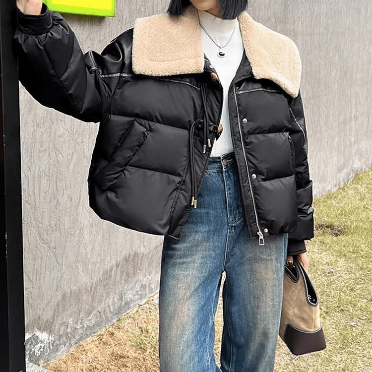 Amelie Chic Puffer Jacket - Infinityloyal