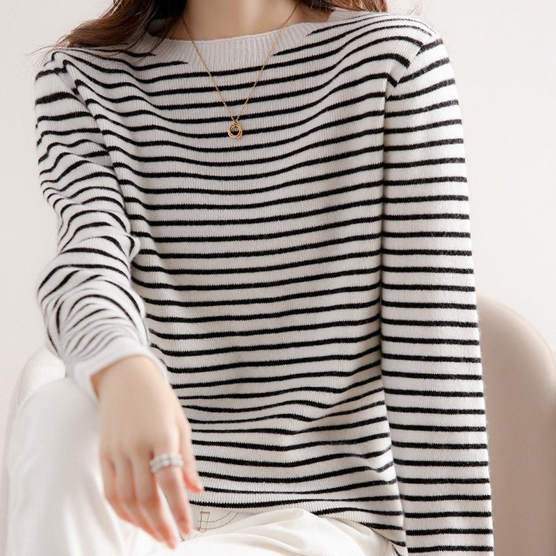 Amelie Everyday Striped Sweater - Infinityloyal