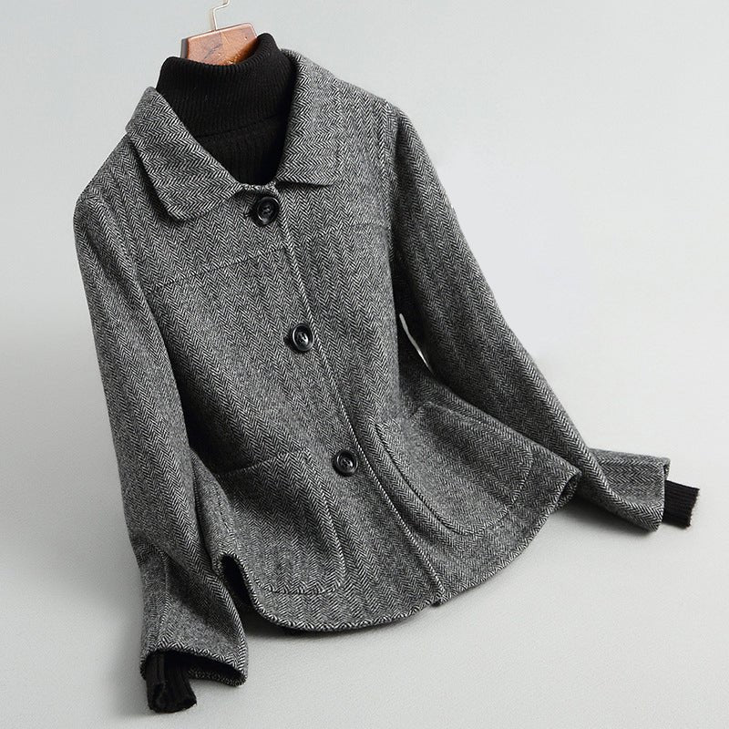 Amelie Fleur Nostalgic Wool Coat - Infinityloyal