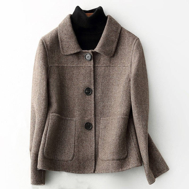 Amelie Fleur Nostalgic Wool Coat - Infinityloyal