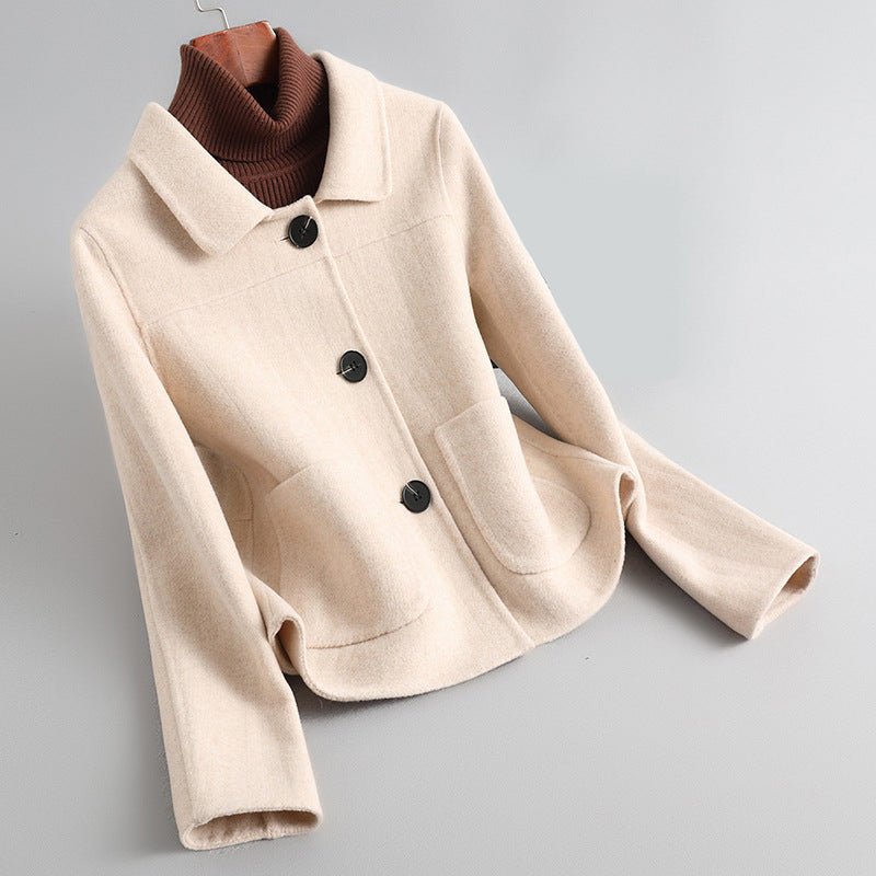 Amelie Fleur Nostalgic Wool Coat - Infinityloyal