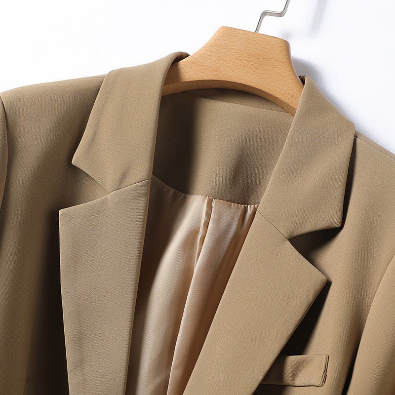 Amelie Fleur Sand Dune Blazer - Infinityloyal