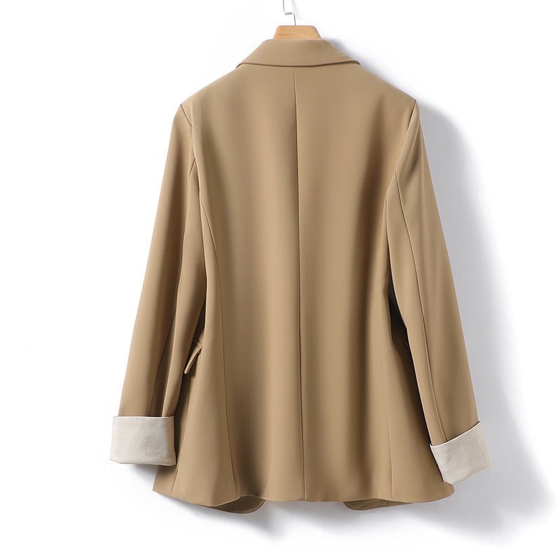 Amelie Fleur Sand Dune Blazer - Infinityloyal