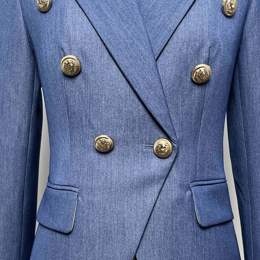 Amelie Fleur Signature Denim Jacket - Infinityloyal