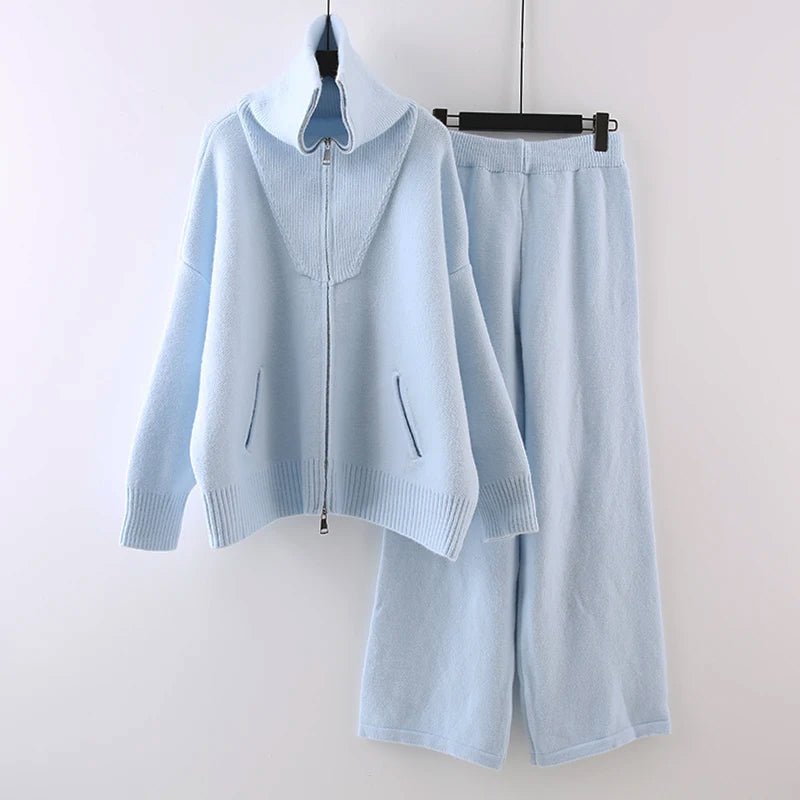 Amelie Fleur Warm Knit Set - Infinityloyal