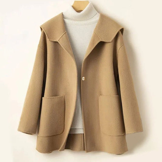 Amelie Sabine Velvet Touch Coat - Infinityloyal