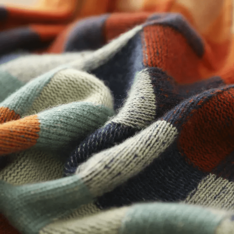 Amelie Vintage Patchwork Sweater - Infinityloyal