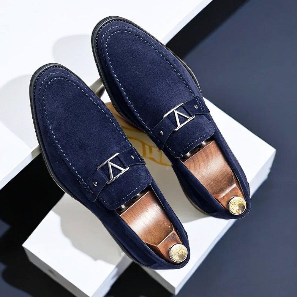 Antonio Elegant Suede Loafers - Infinityloyal