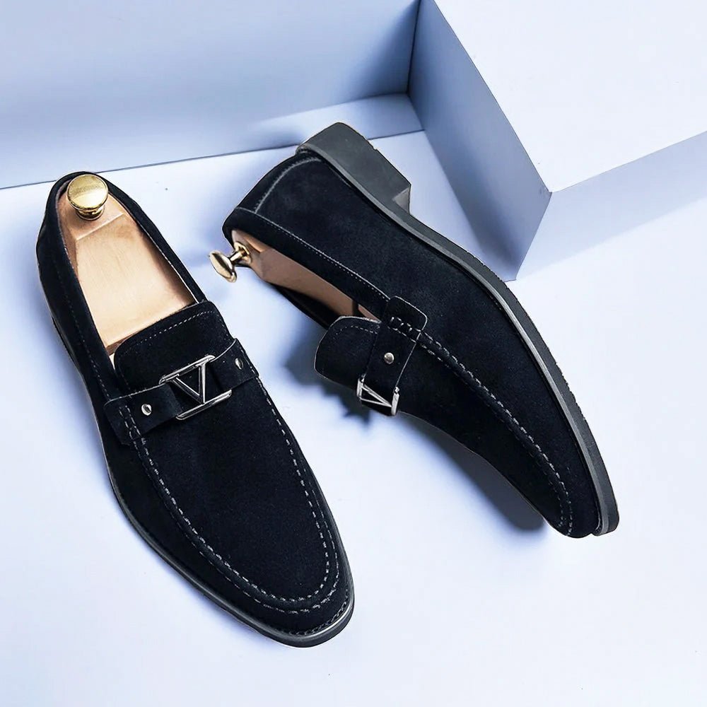 Antonio Elegant Suede Loafers - Infinityloyal