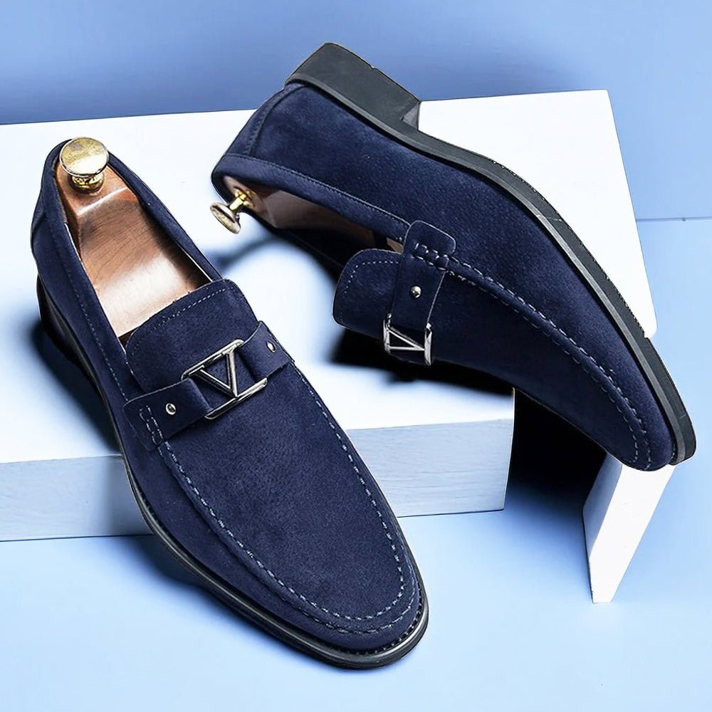 Antonio Elegant Suede Loafers - Infinityloyal