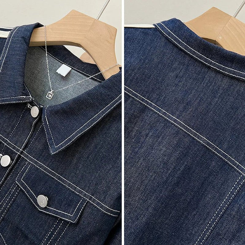 Aria Storm Urban Chic Denim Set - Infinityloyal