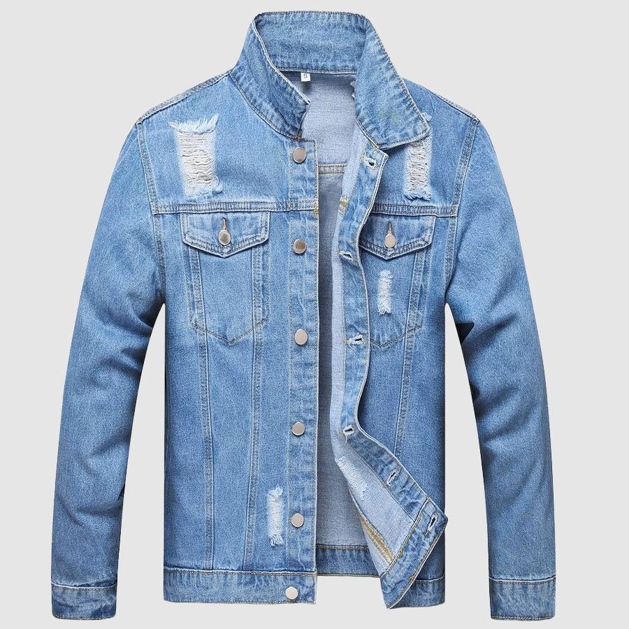 Atlas Trendy Denim Jacket - Infinityloyal