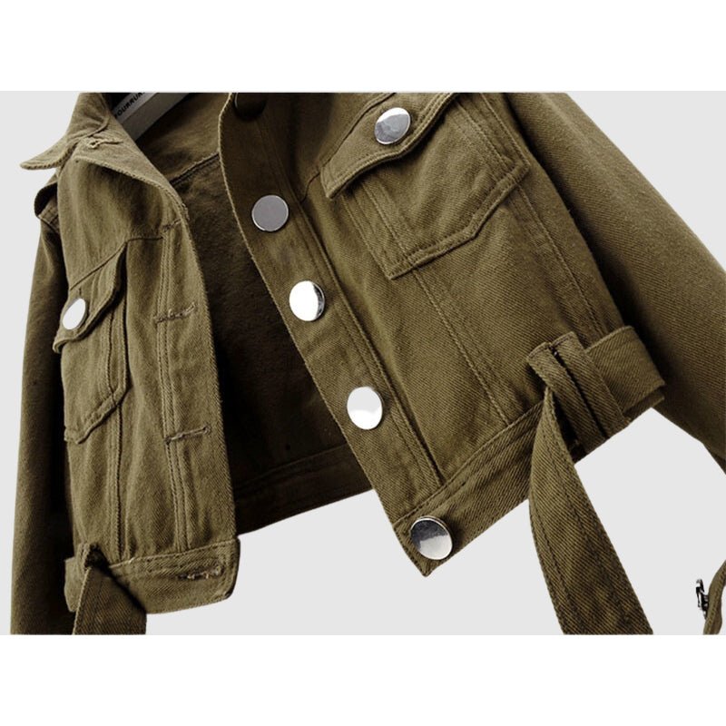 Belinda Contemporary Denim Jacket - Infinityloyal