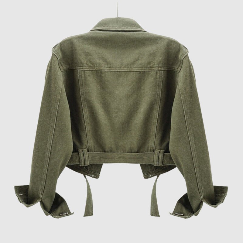 Belinda Contemporary Denim Jacket - Infinityloyal