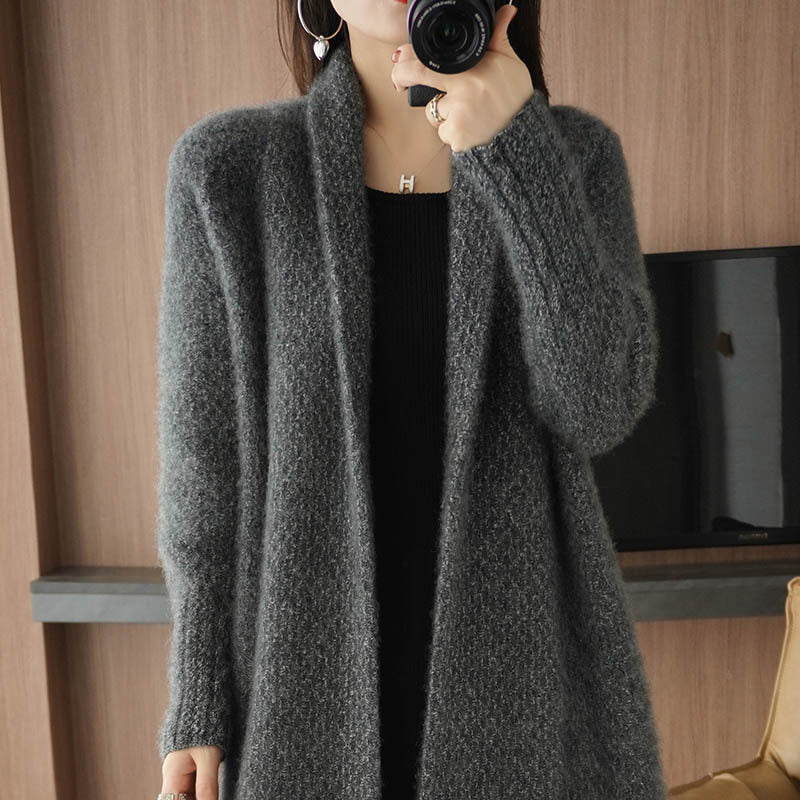 Bella Snuggly Knitted Long Cardigan - Infinityloyal