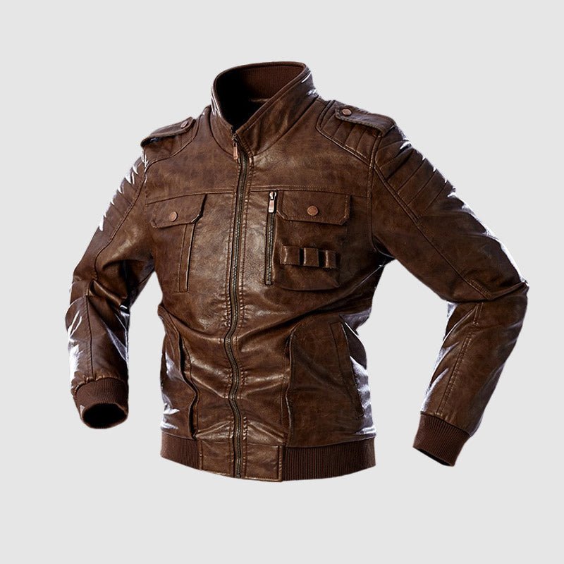 Ben Smith Biker Leather Jacket - Infinityloyal