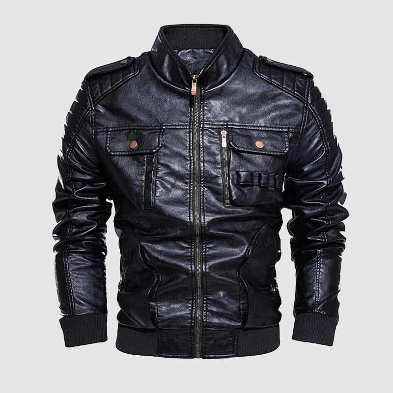 Ben Smith Biker Leather Jacket - Infinityloyal