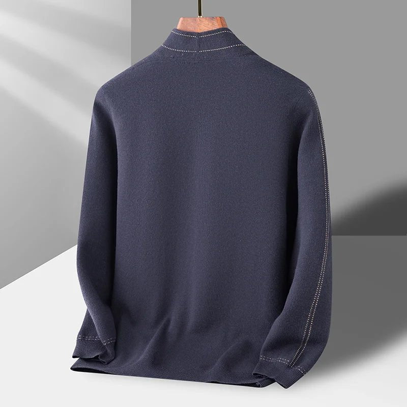 Ben Smith Elegant Pinstripe Cardigan - Infinityloyal