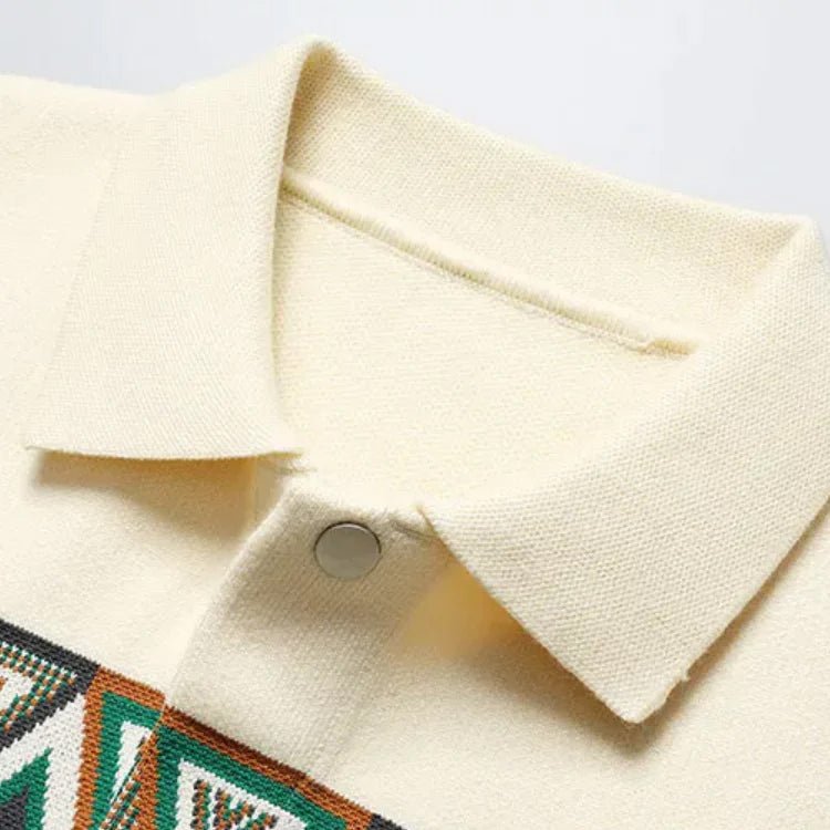 Ben Smith Jacquard Knit Cardigan - Infinityloyal