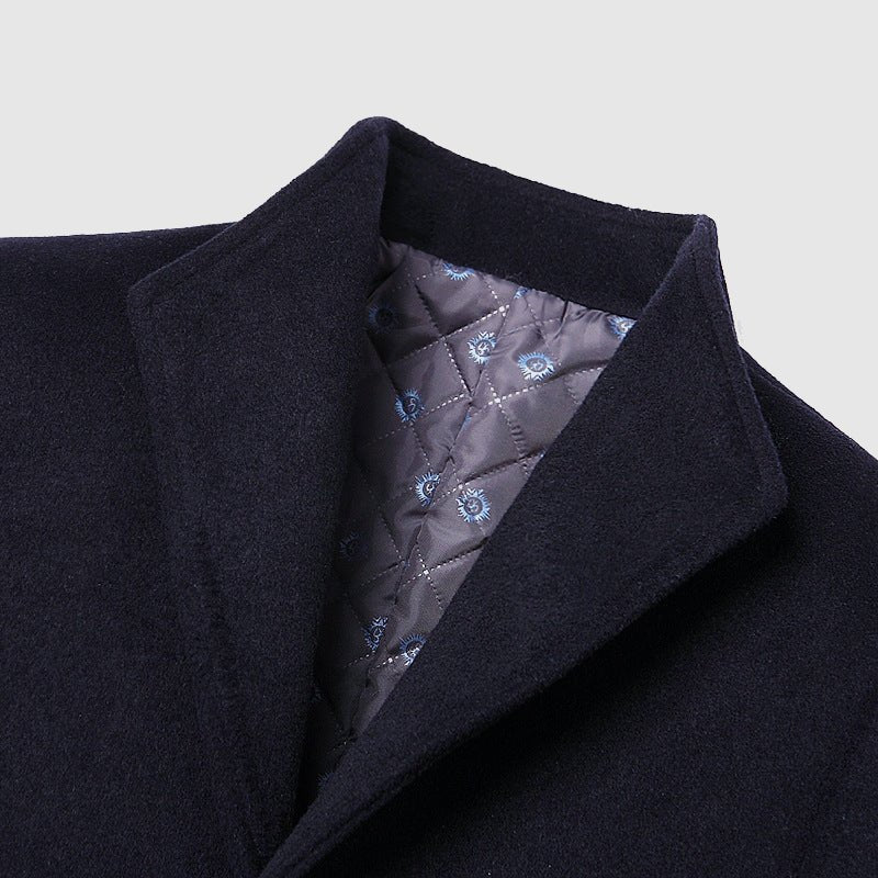 Ben Smith London Classic Wool Coat - Infinityloyal