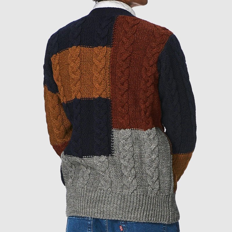 Ben Smith Patchwork Cardigan - Infinityloyal