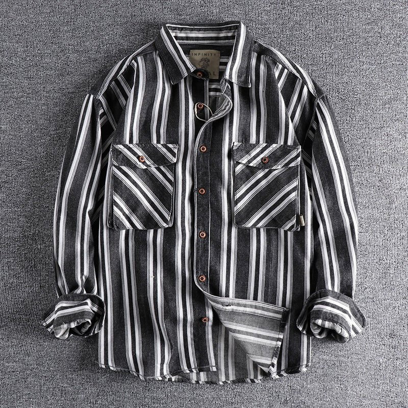 Ben Smith Rakish Striped Shirt - Infinityloyal