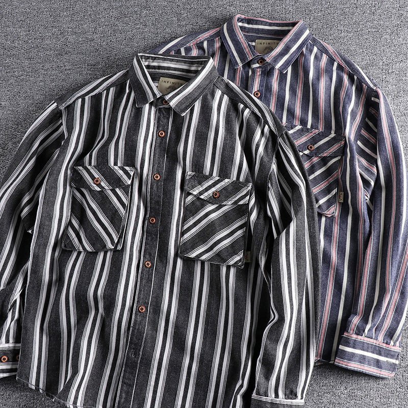 Ben Smith Rakish Striped Shirt - Infinityloyal
