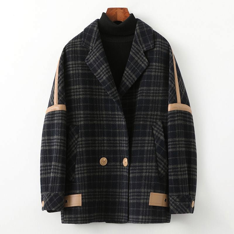 Calerno Plaid Mid - Lenght Coat - Infinityloyal