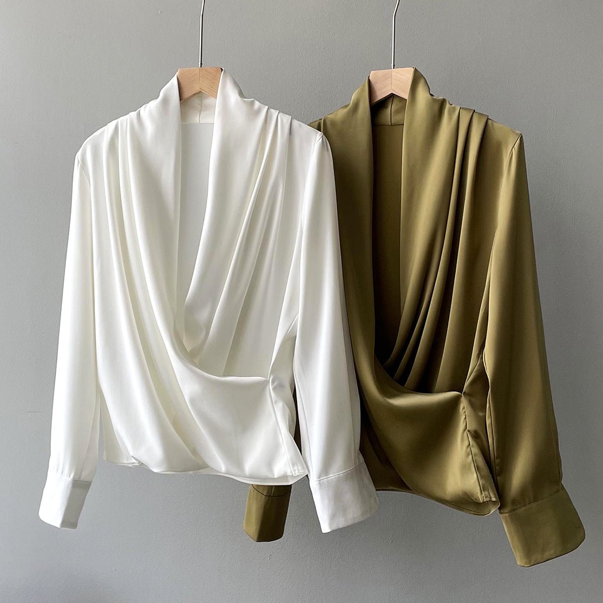 Chloe - Marie Satin Summer Blouse - Infinityloyal