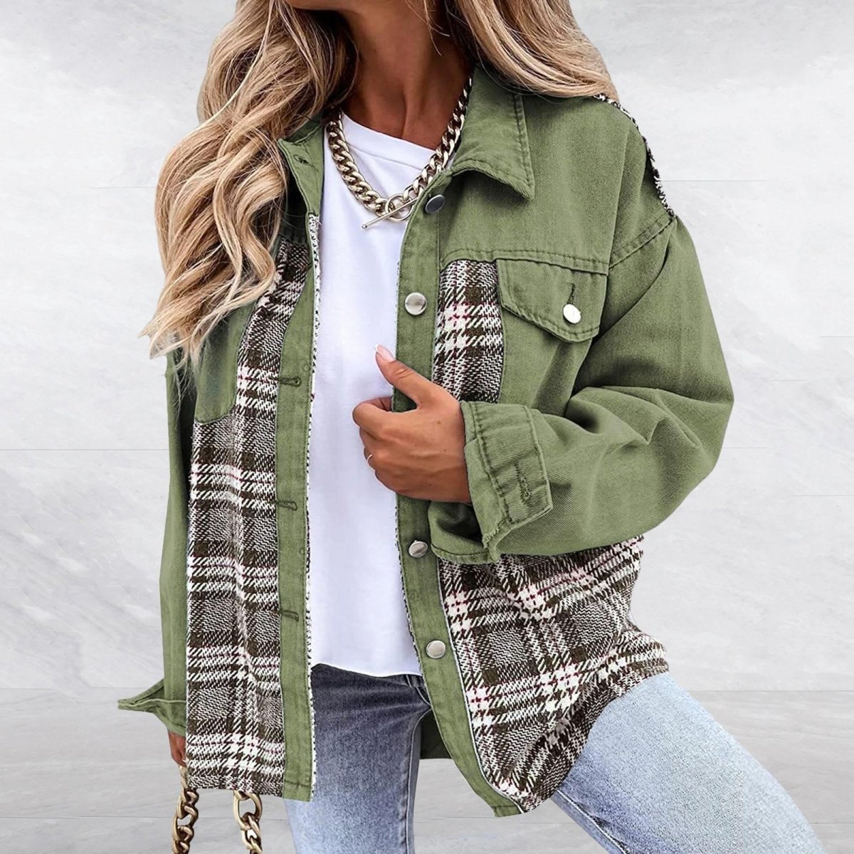 Chloe Marie Spring Denim Jacket - Infinityloyal