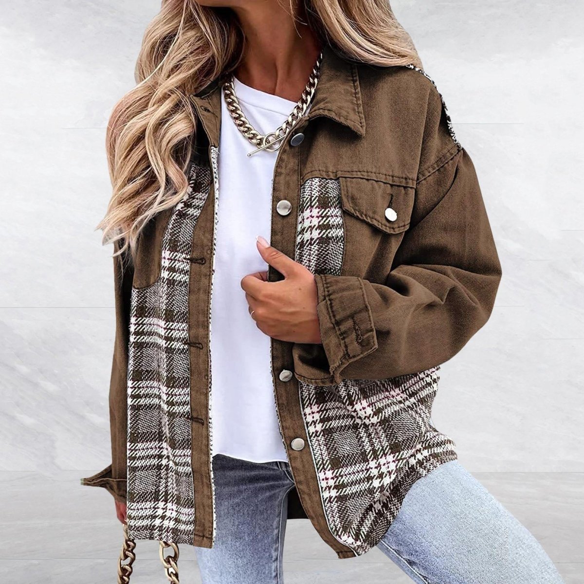Chloe Marie Spring Denim Jacket - Infinityloyal