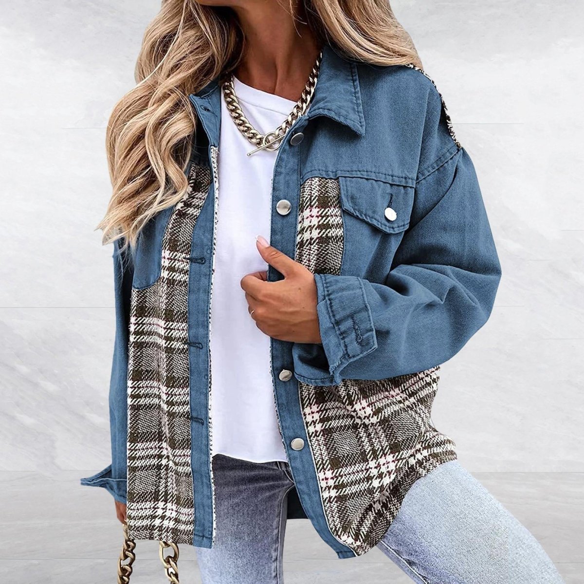 Chloe Marie Spring Denim Jacket - Infinityloyal