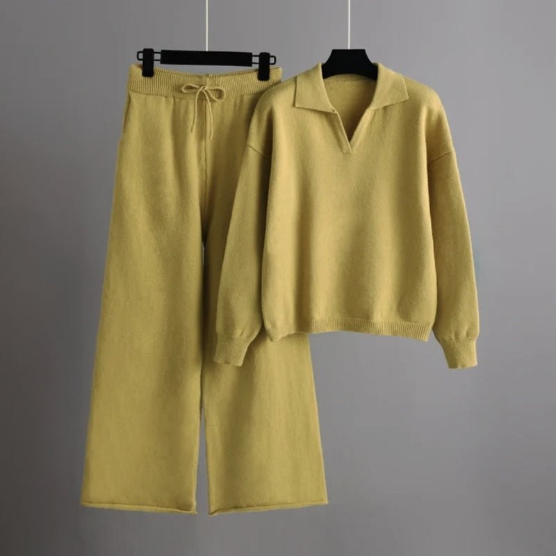 Claire Laurent Knit 2 - Piece Set - Infinityloyal