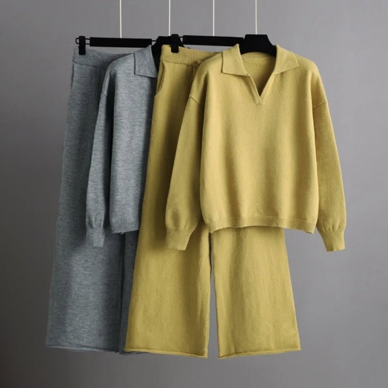 Claire Laurent Knit 2 - Piece Set - Infinityloyal